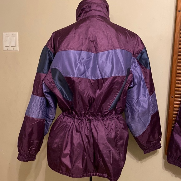 Vintage Etirel Snowmobile Two Pieces Snowsuit lady’s size 10 - Picture 6 of 16